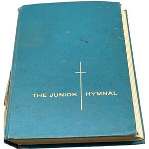 the Junior Hmnal hardcover book 2nd edition 1962 English songs READ